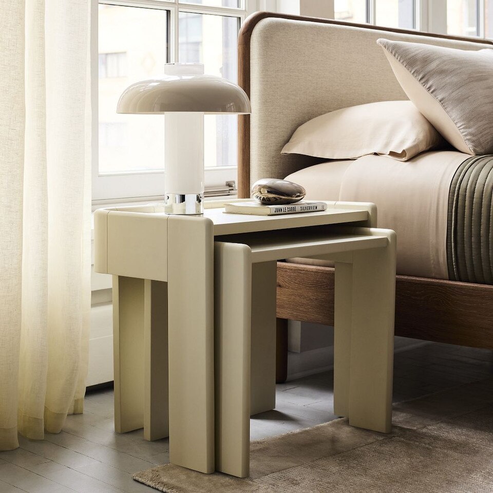 Rylee Nesting Bedside Tables (58 cm 66 cm) West Elm Australia